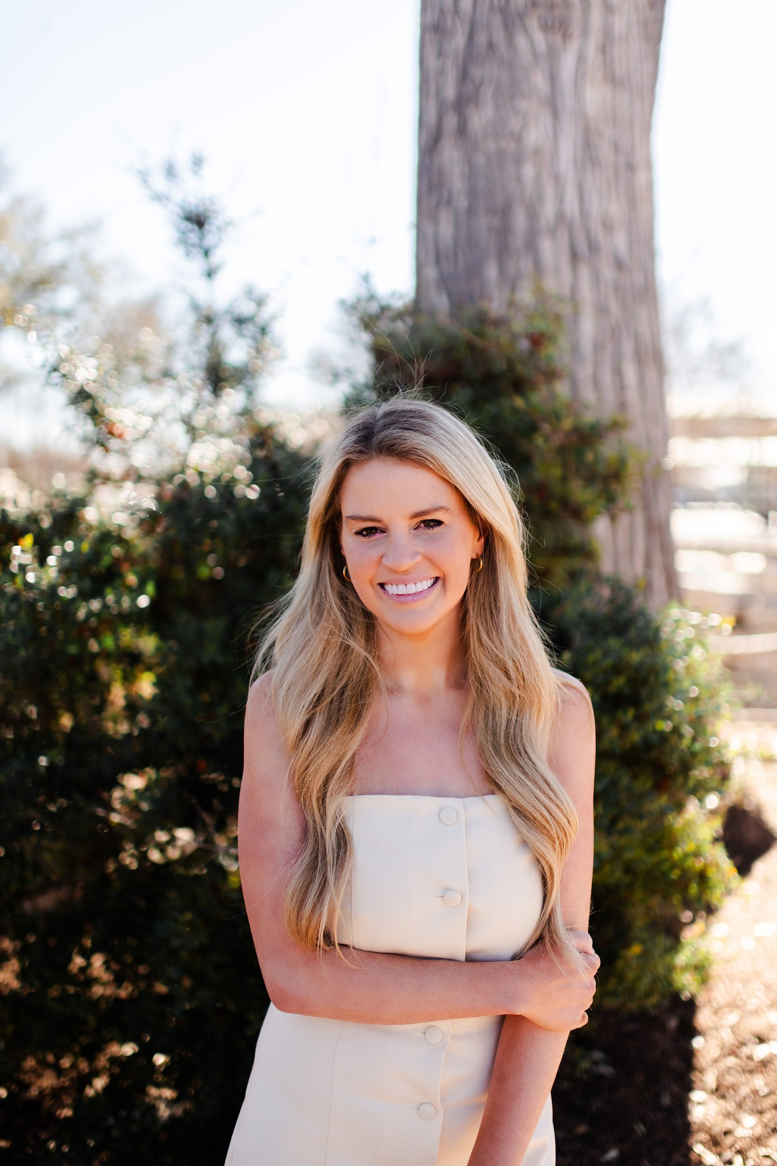 Savannah Sikes, Fredericksburg luxury REALTOR®, close-up portrait