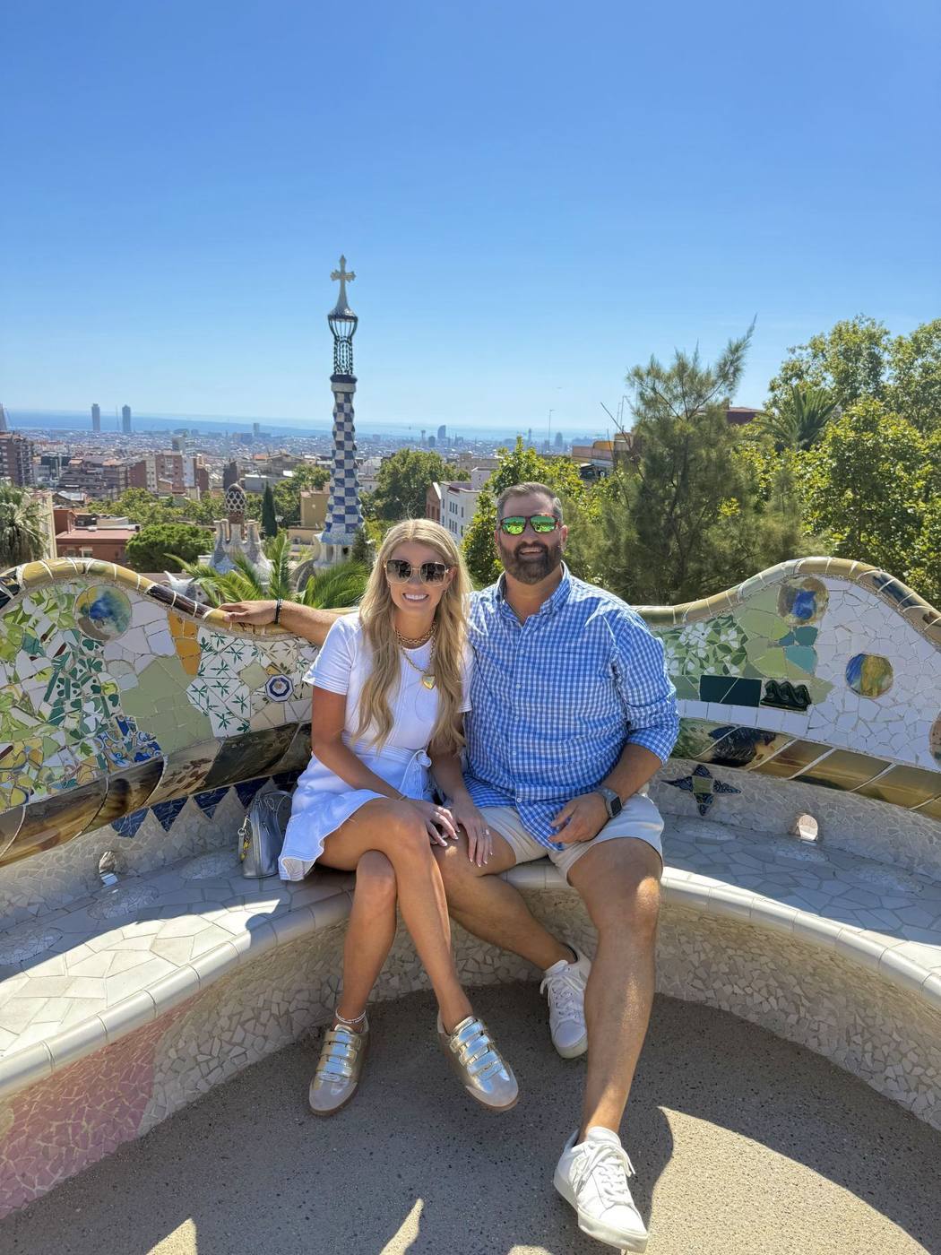 Savannah and David in Barcelona