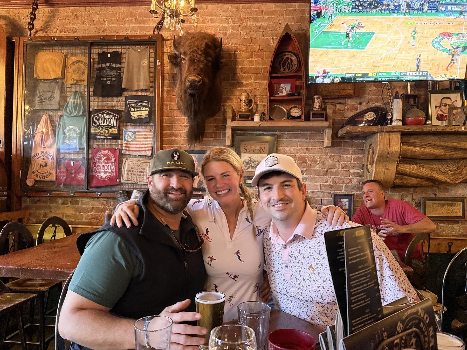 Savannah Sikes, David and her brother in Park City, Utah